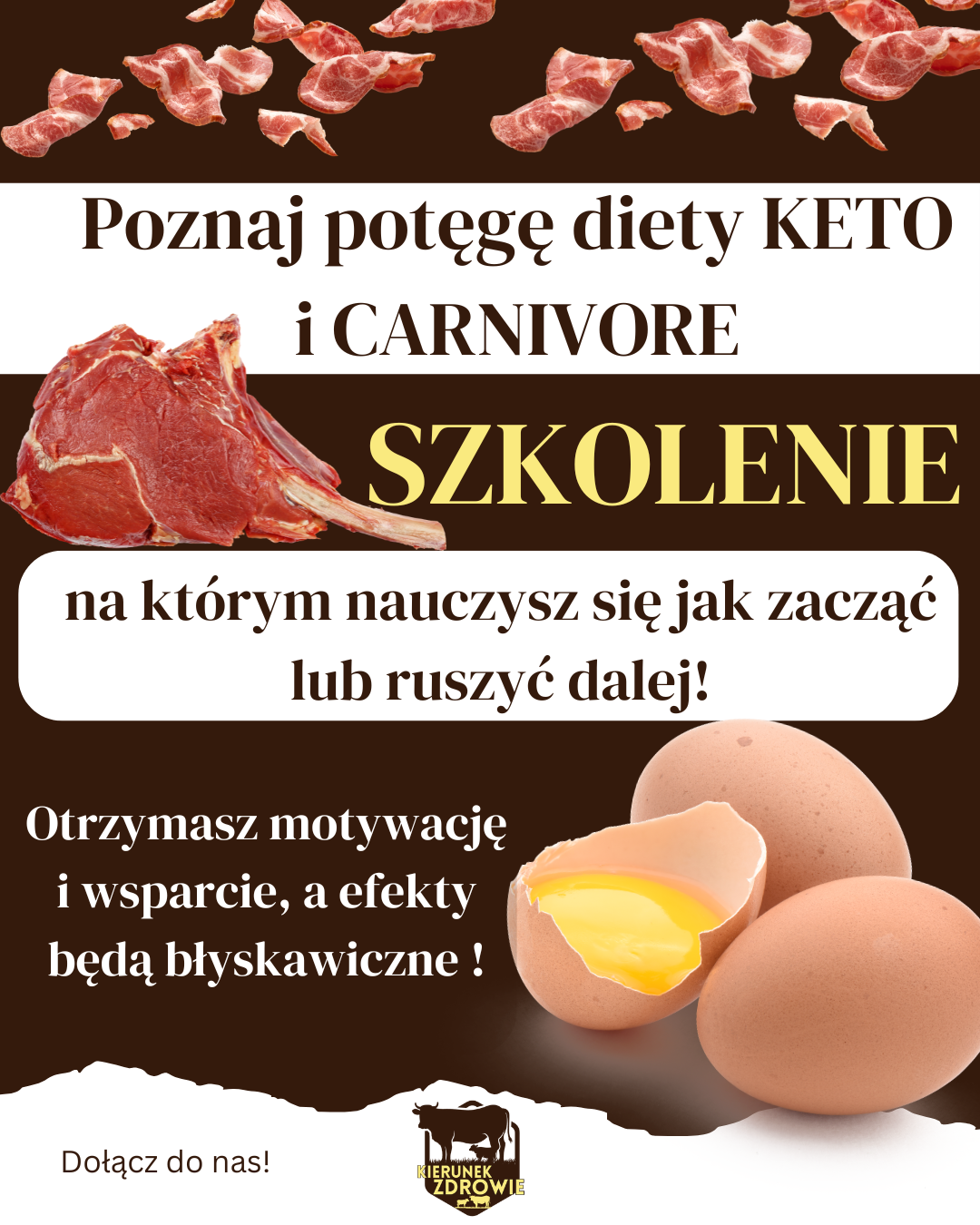 1. Szkolenie  "Odkryj potęgę diety KETO i CARNIVORE"