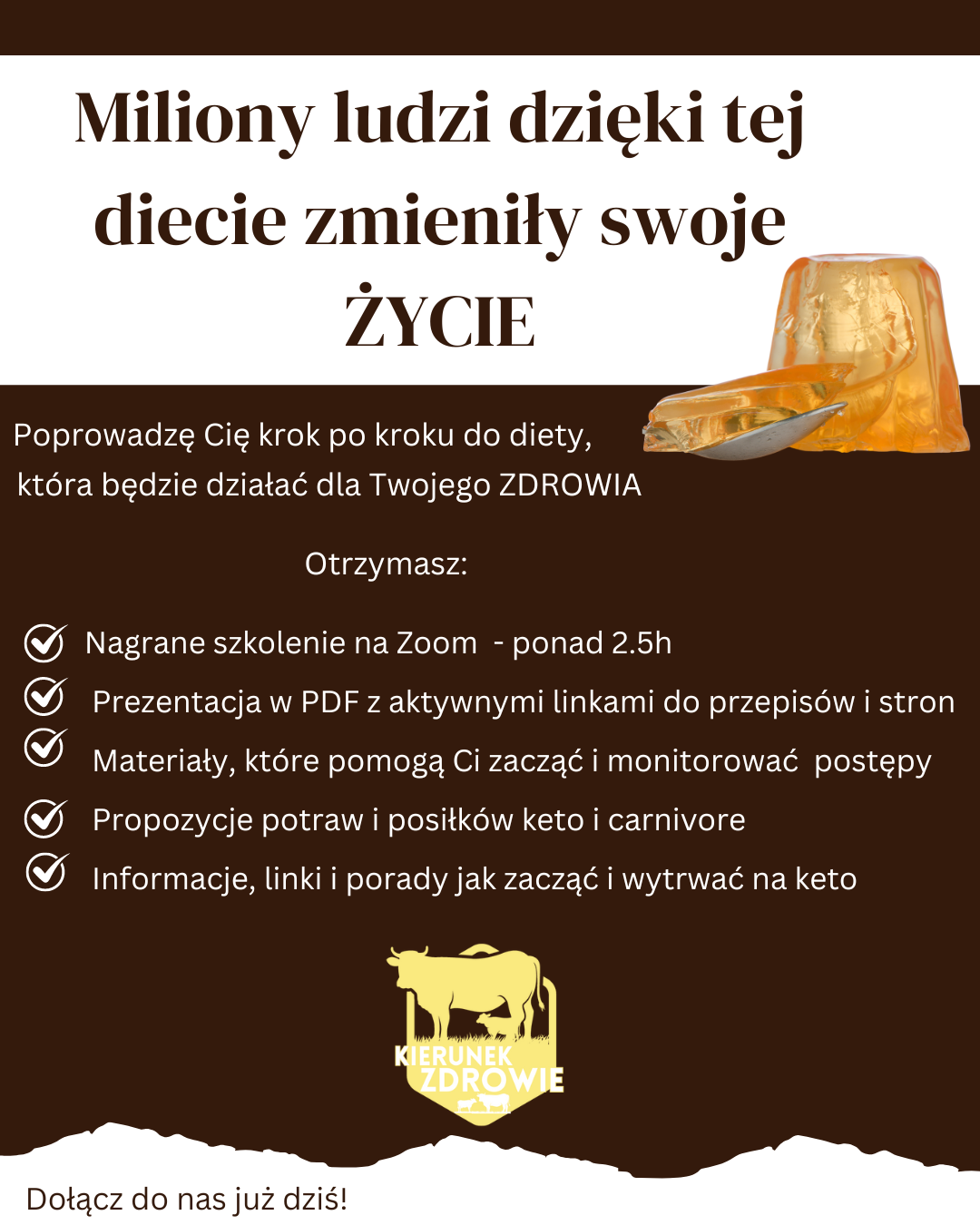 1. Szkolenie  "Odkryj potęgę diety KETO i CARNIVORE"